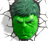 3D Light FX – 3DL – Marvel Hulk Face 3D Deco Light (75193) - Fun Planet