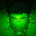 3D Light FX – 3DL – Marvel Hulk Face 3D Deco Light (75193) - Fun Planet