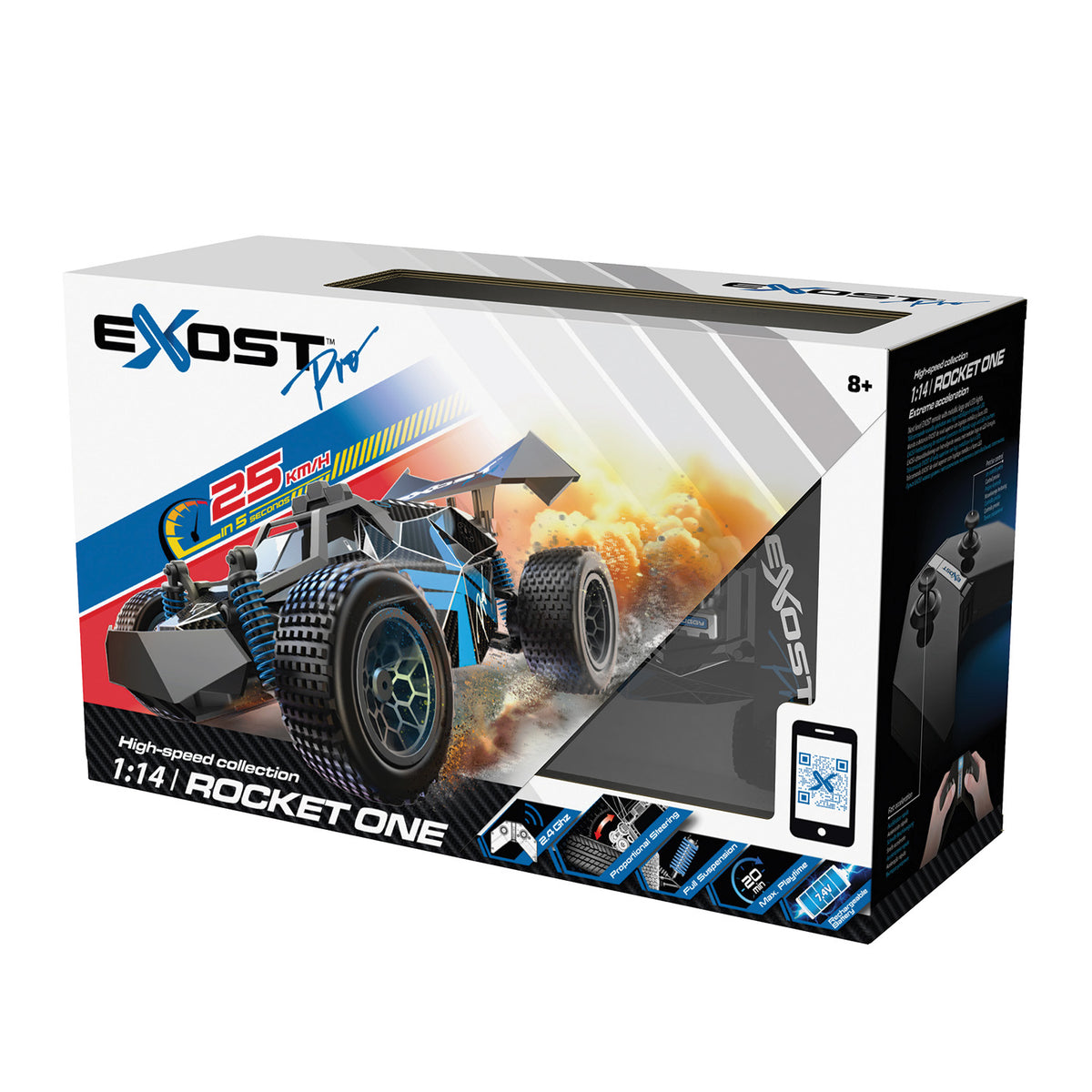 Silverlit Exost Pro Rocket One Τηλεκατευθυνόμενο Αυτοκίνητο (7530-20692) - Fun Planet