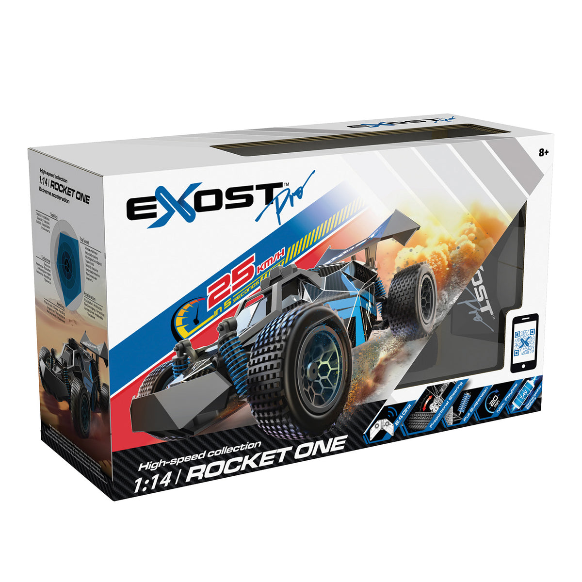 Silverlit Exost Pro Rocket One Τηλεκατευθυνόμενο Αυτοκίνητο (7530-20692) - Fun Planet