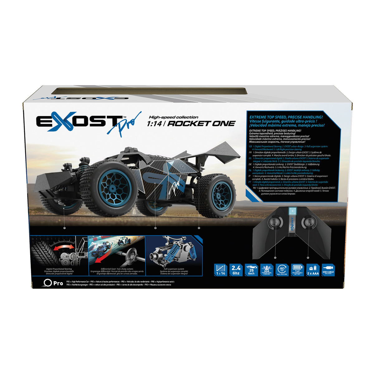 Silverlit Exost Pro Rocket One Τηλεκατευθυνόμενο Αυτοκίνητο (7530-20692) - Fun Planet