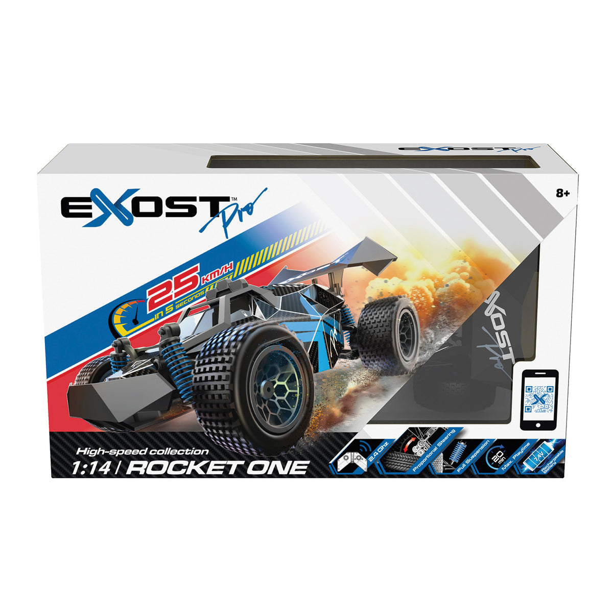Silverlit Exost Pro Rocket One Τηλεκατευθυνόμενο Αυτοκίνητο (7530-20692) - Fun Planet