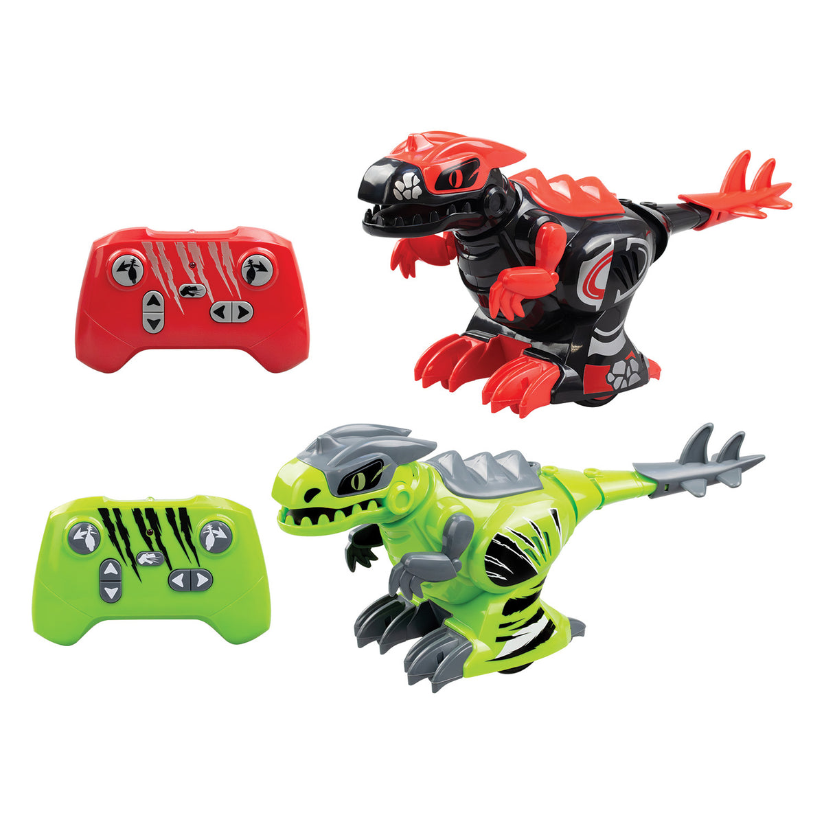 Silverlit Robo Σετ 2 Τηλεκατευθυνόμενα Ρομπότ Dino Kombat (7530-86889) - Fun Planet