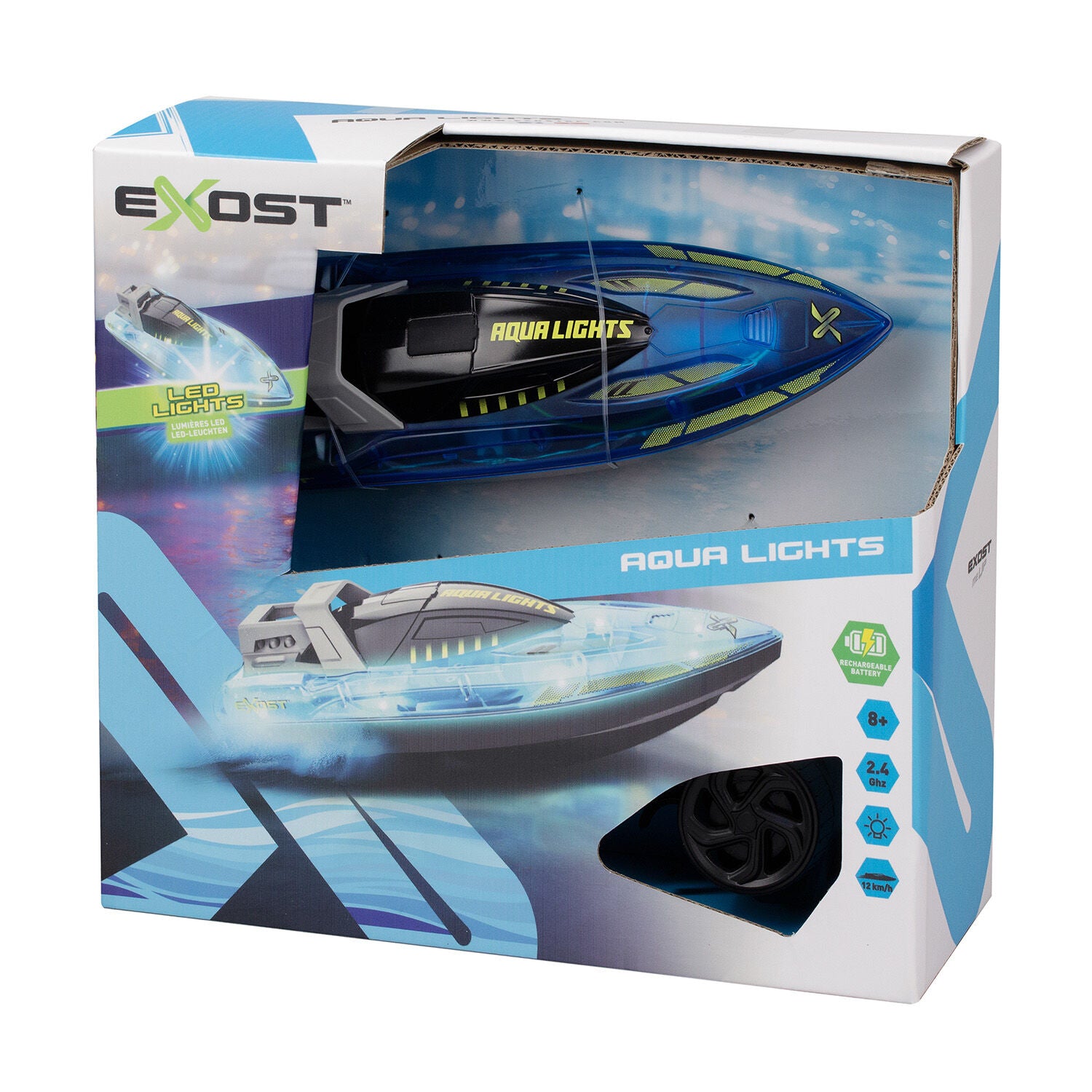 Exost Aqua Lights Τηλεκατευθυνόμενη Βάρκα (7530-20606) - Fun Planet