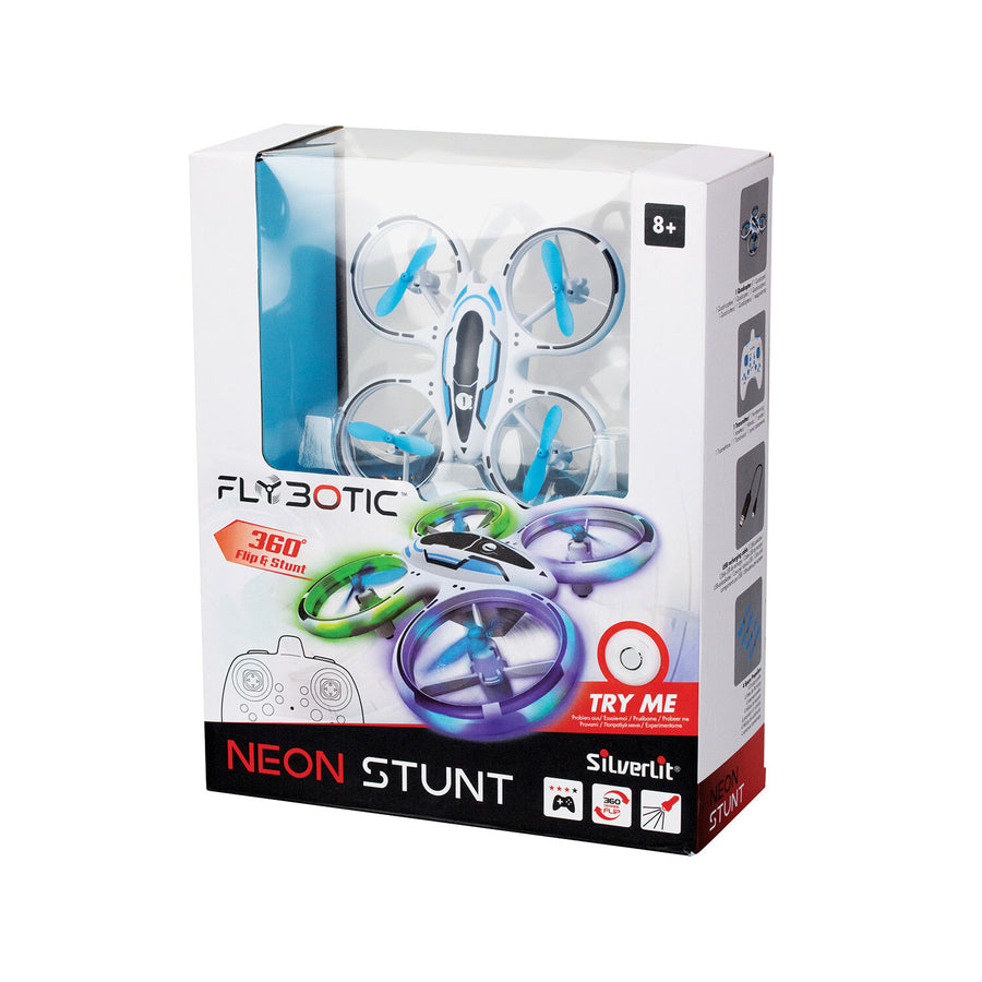 Silverlit Flybotic Neon Stunt Τηλεκατευθυνόμενο Drone (7530-84827) - Fun Planet