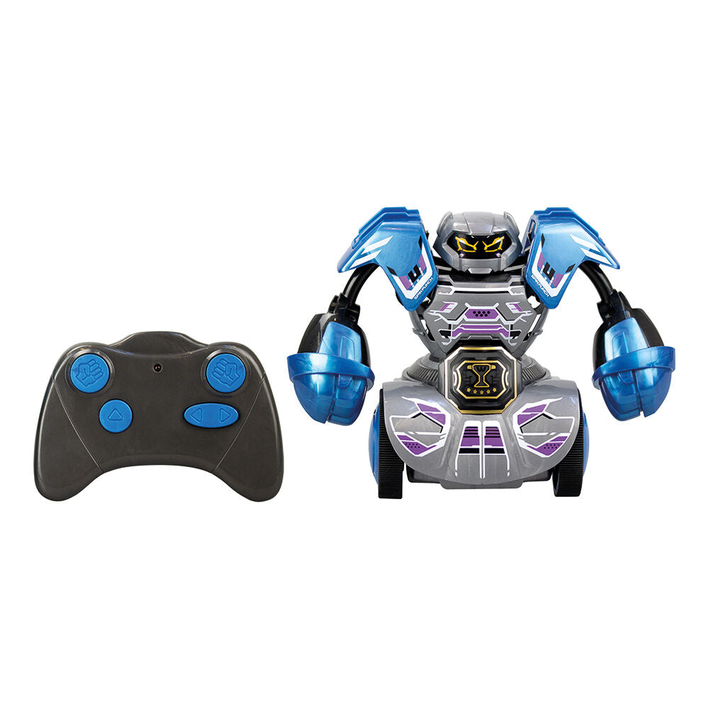 Silverlit Ycoo Robo Kombat 360 Tornado Σετ 2 Τηλεκατευθυνόμενα Ρομπότ Μαχητές Μπλε-Πράσινο (7530-86883) - Fun Planet