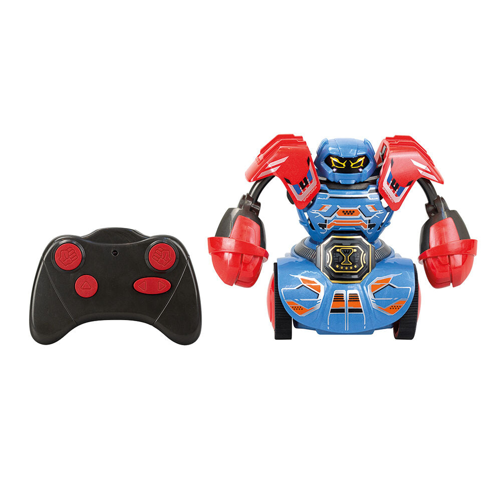 Silverlit Ycoo Robo Kombat 360 Tornado Σετ 2 Τηλεκατευθυνόμενα Ρομπότ Μαχητές Κόκκινο (7530-86883) - Fun Planet
