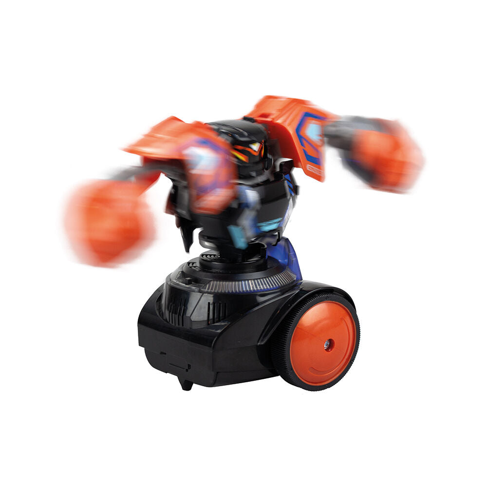 Silverlit Ycoo Robo Kombat 360 Tornado Σετ 2 Τηλεκατευθυνόμενα Ρομπότ Μαχητές Κόκκινο (7530-86883) - Fun Planet