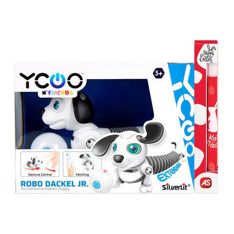 Λαμπάδα Silverlit Ycoo Robo Dackel Junior Τηλεκατευθυνόμενο Ρομπότ Σκυλάκι (7530-88578) - Fun Planet