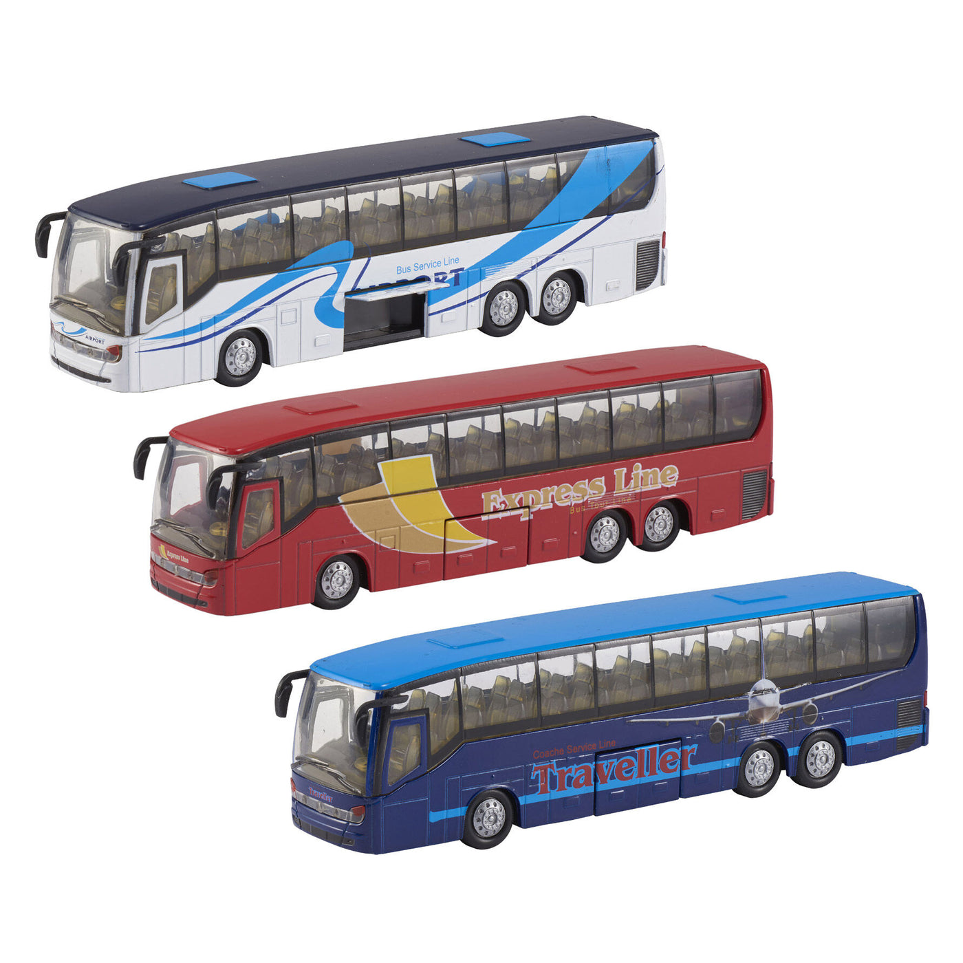 Teamsterz Λεωφορείο Die-Cast 1 τεμάχιο (7535-70246) - Fun Planet