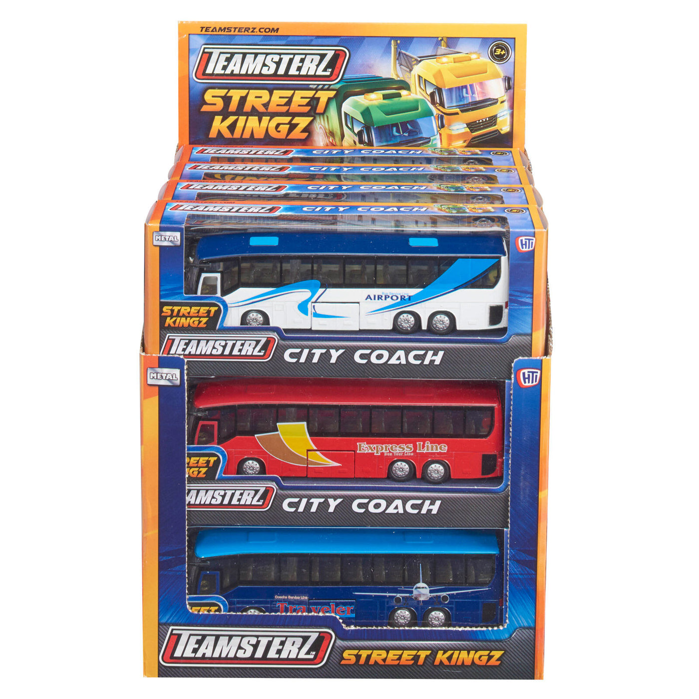 Teamsterz Λεωφορείο Die-Cast 1 τεμάχιο (7535-70246) - Fun Planet