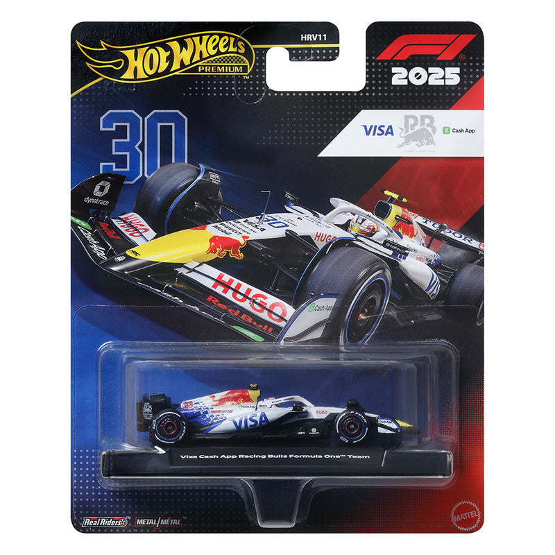 Hot Wheels Premium Formula 1 Visa Cash App Racing Bulls Formula One Team #30 (JKD79)