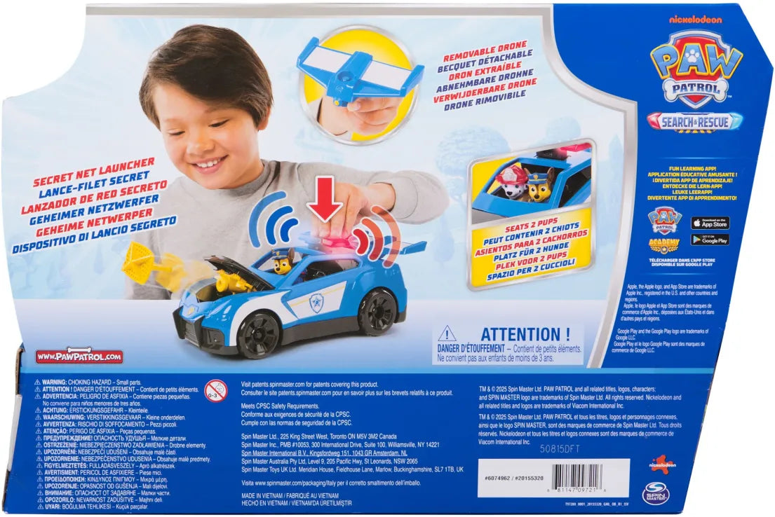 Paw Patrol: Search & Rescue Chase Cruiser (6074962) - Fun Planet