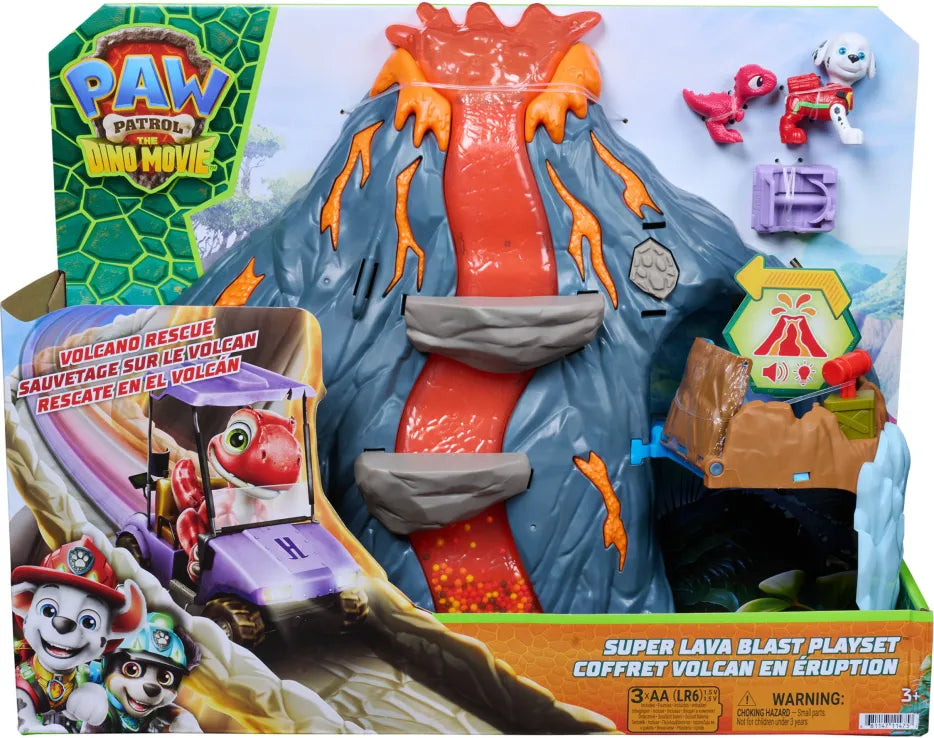 Paw Patrol The Dino Movie Volcano Rescue Playset (6076336)