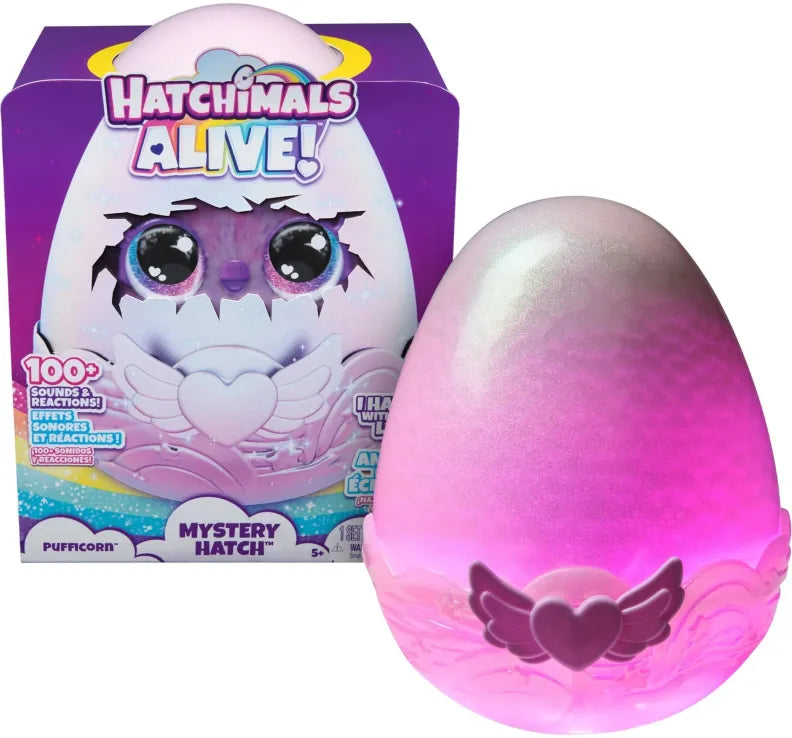 Hatchimals Alive Mystery Hatch Pufficorn (6069132) - Fun Planet