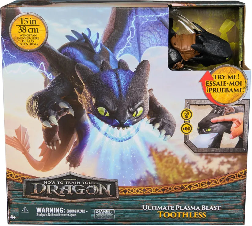 How To Train Your Dragon Ultimate Plasma Blast Toothless Figure (6072541)