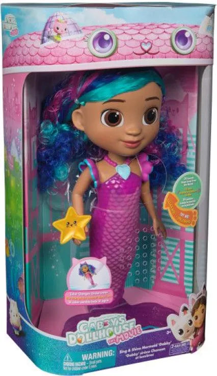 Gabby's Dollhouse Movie Sing & Shine Mermaid 'Gabby' (6074338)