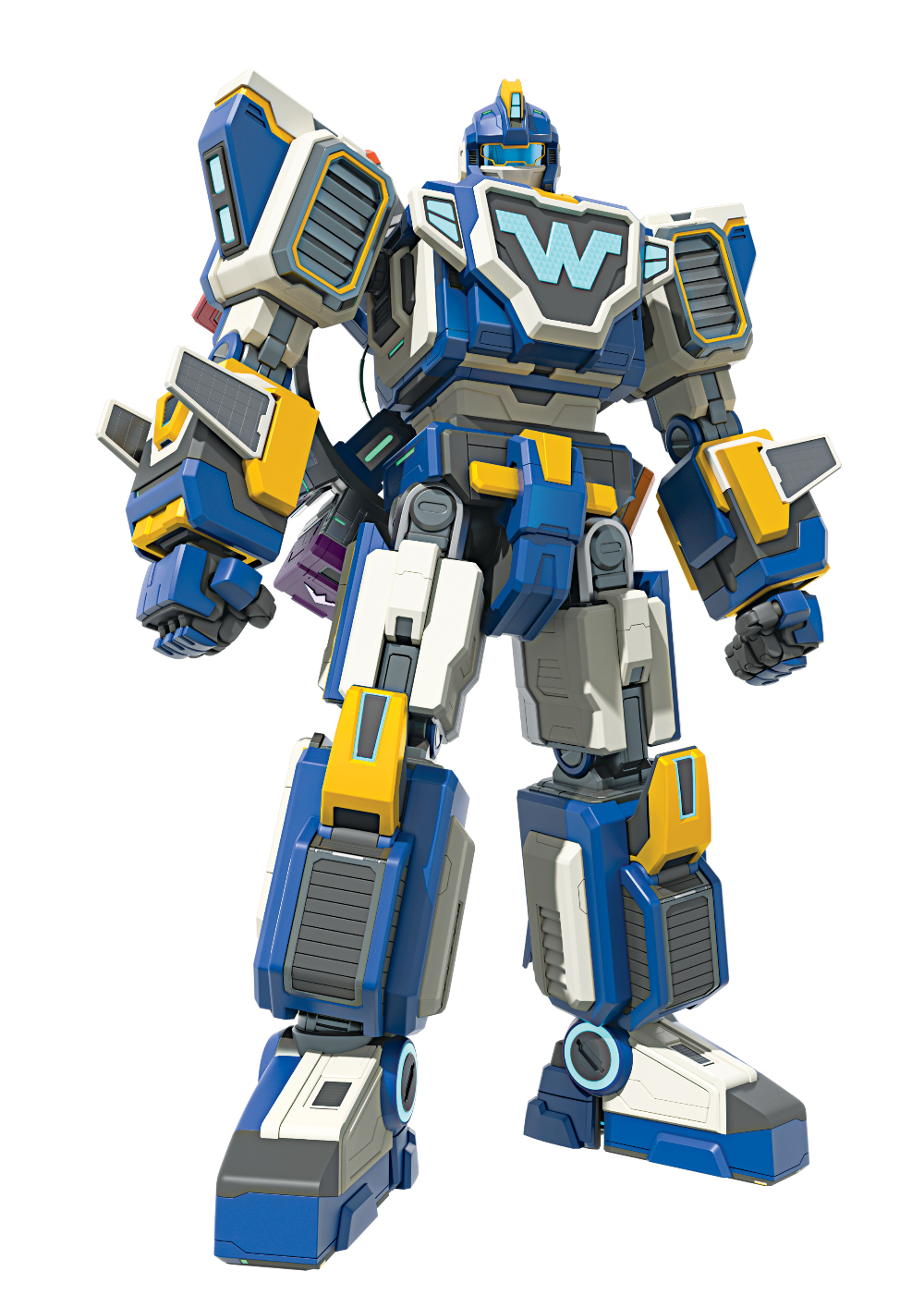 Super Wings Electric Heroes Transforming World Spaceport (780288)