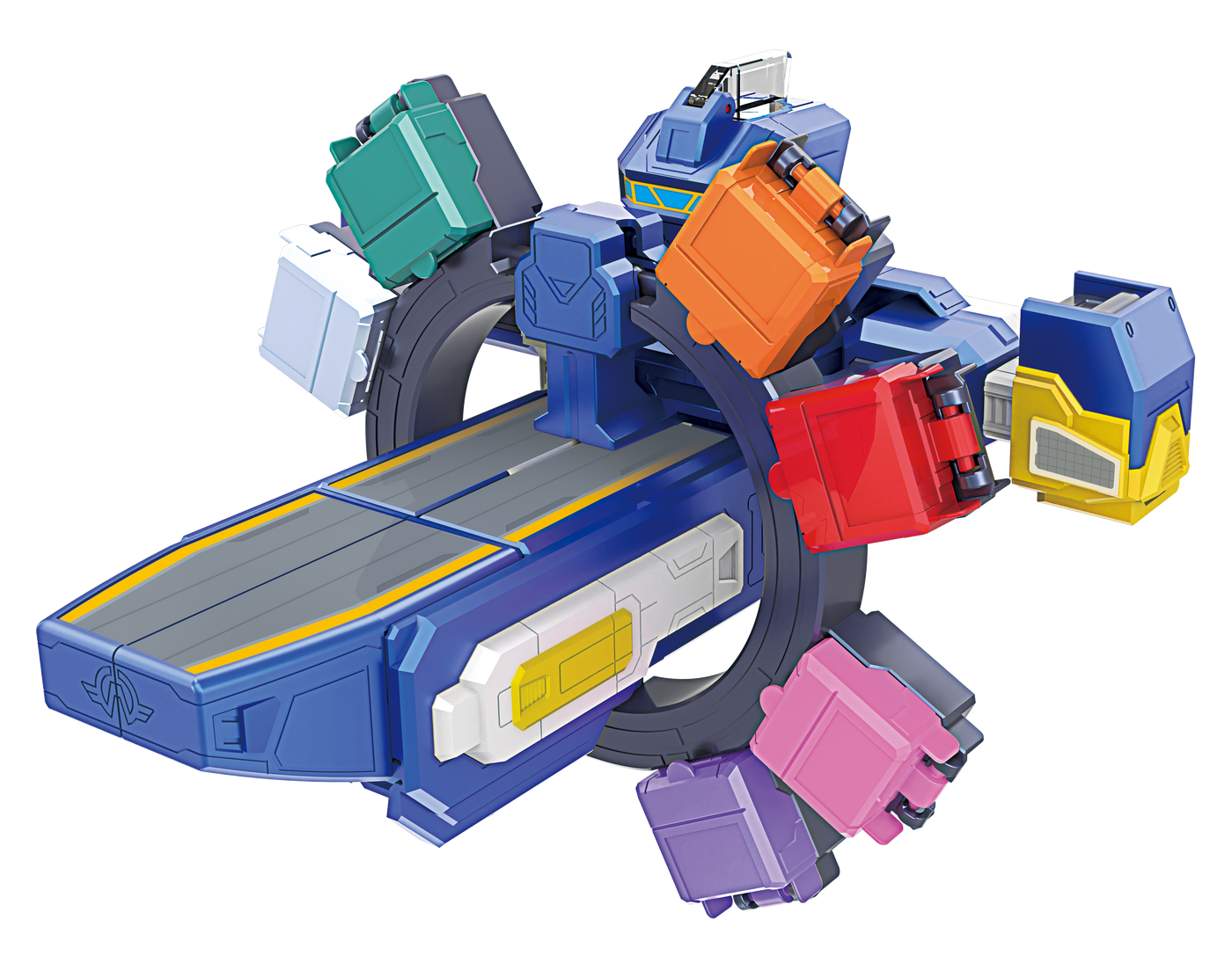 Super Wings Electric Heroes Transforming World Spaceport (780288)