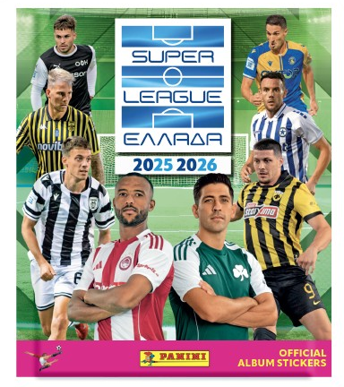 Panini Super League 2026 Αυτοκόλλητα (PA.XA.SU.026) - Fun Planet