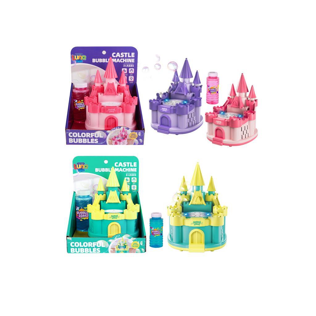 Σαπουνόφουσκες Κάστρο με Φως 13x15x15εκ Luna Toys 1 τεμάχιο (623385) - Fun Planet