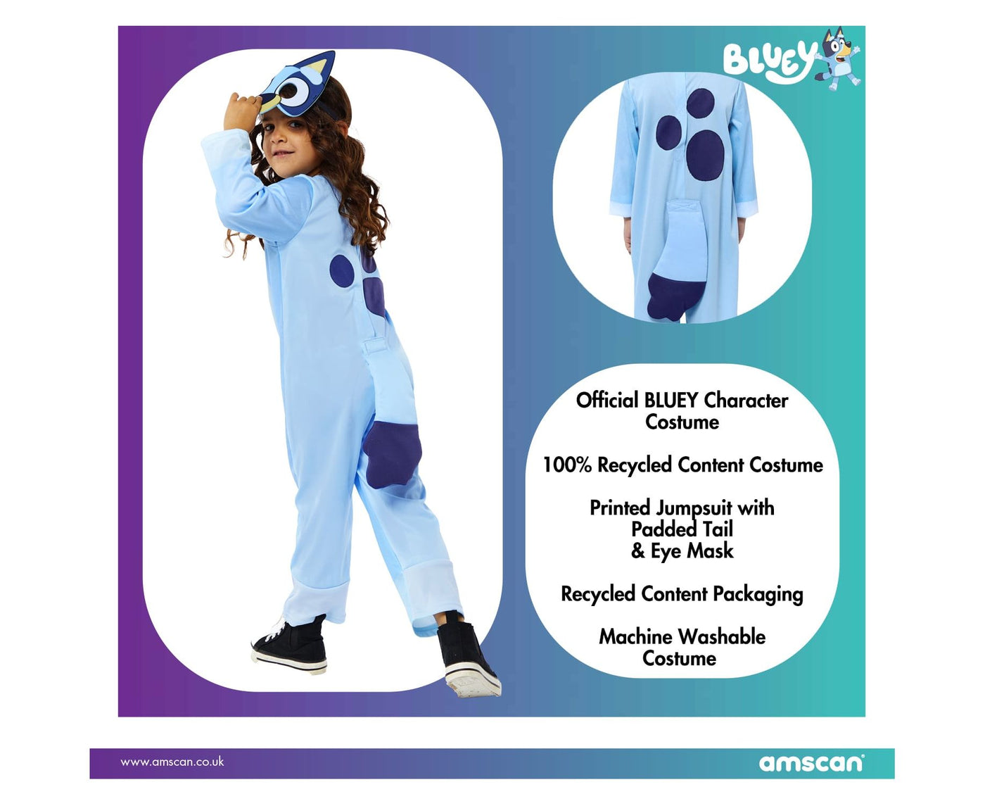 Amscan Bluey Αποκριάτικη Στολή - Fun Planet