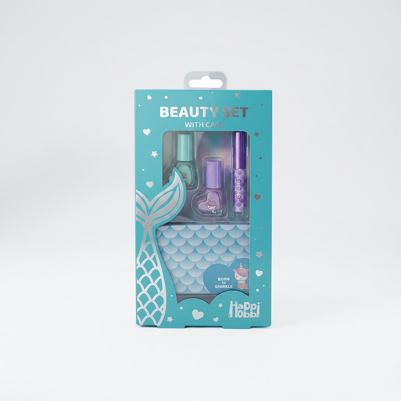 LUKKY Cream Eye Shadows 6 Colors Pearl White 4 Shades of Blue (T16126)