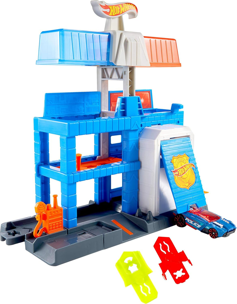 Hot Wheels City Πίστα Downtown Police Tower (JHL74)