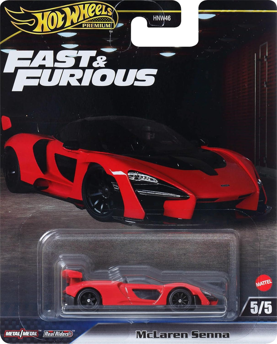 Hot Wheels Premium Αυτοκινητάκια Fast & Furious McLaren Senna (JBL92) - Fun Planet