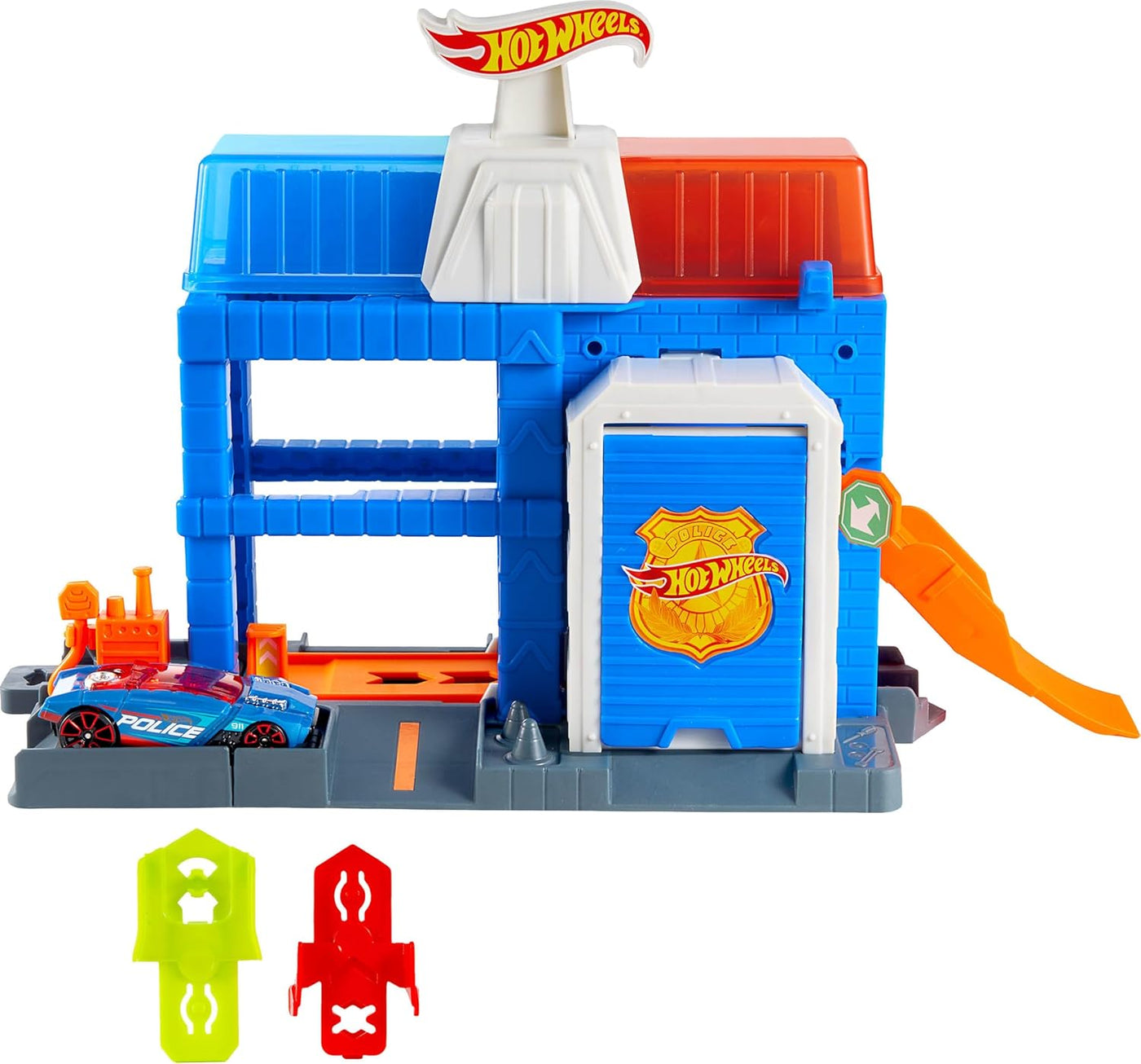 Hot Wheels City Πίστα Downtown Police Tower (JHL74) - Fun Planet
