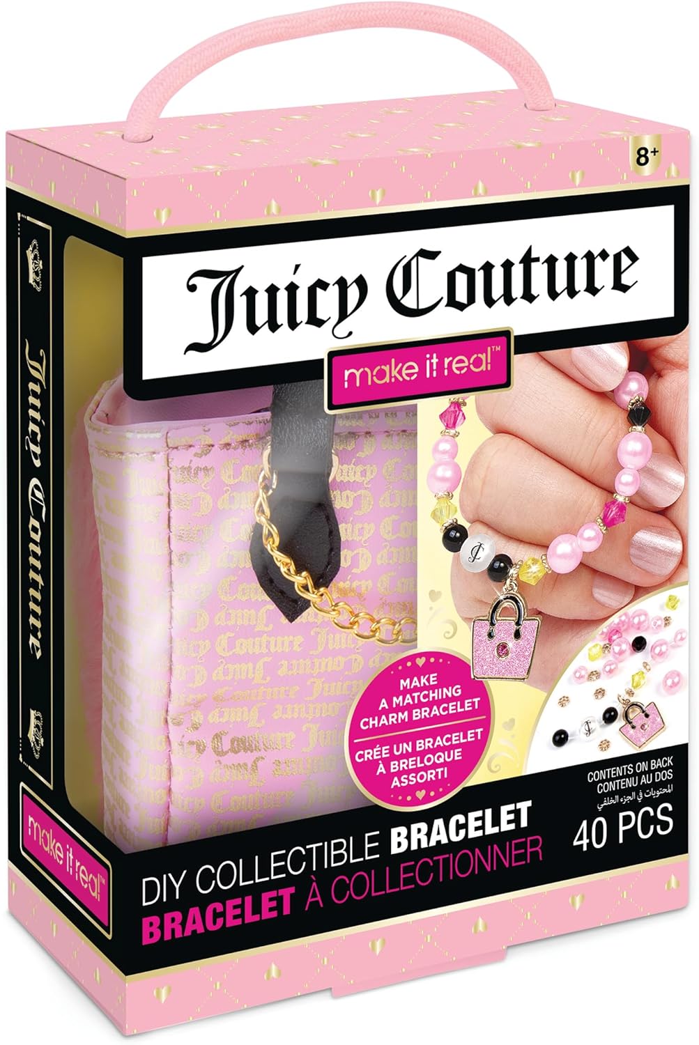 Juicy Couture Make It Real DIY Collectible Bracelet Mini Bag (4471) - Fun Planet