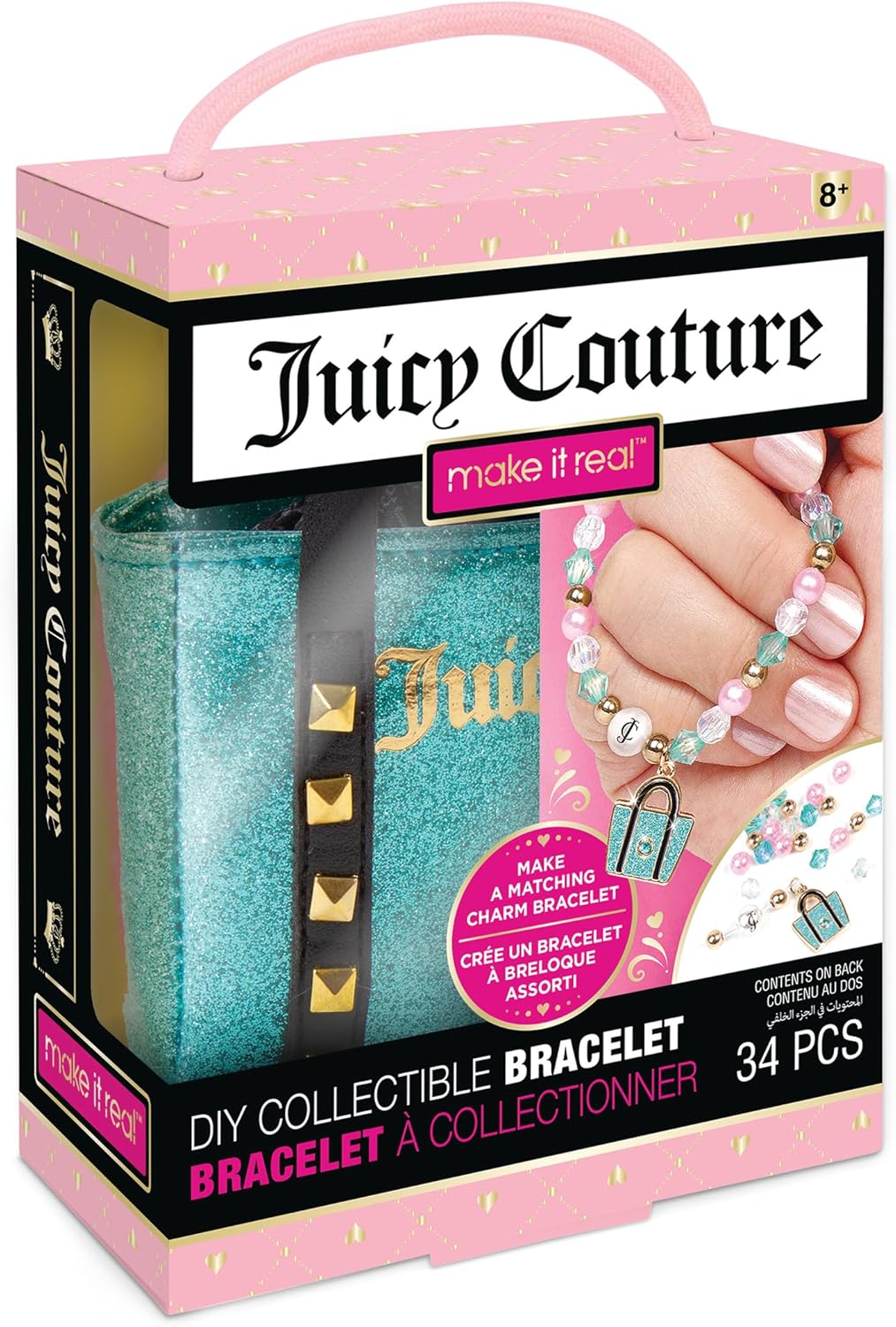 Juicy Couture Make It Real DIY Collectible Bracelet Mini Bag (4471) - Fun Planet
