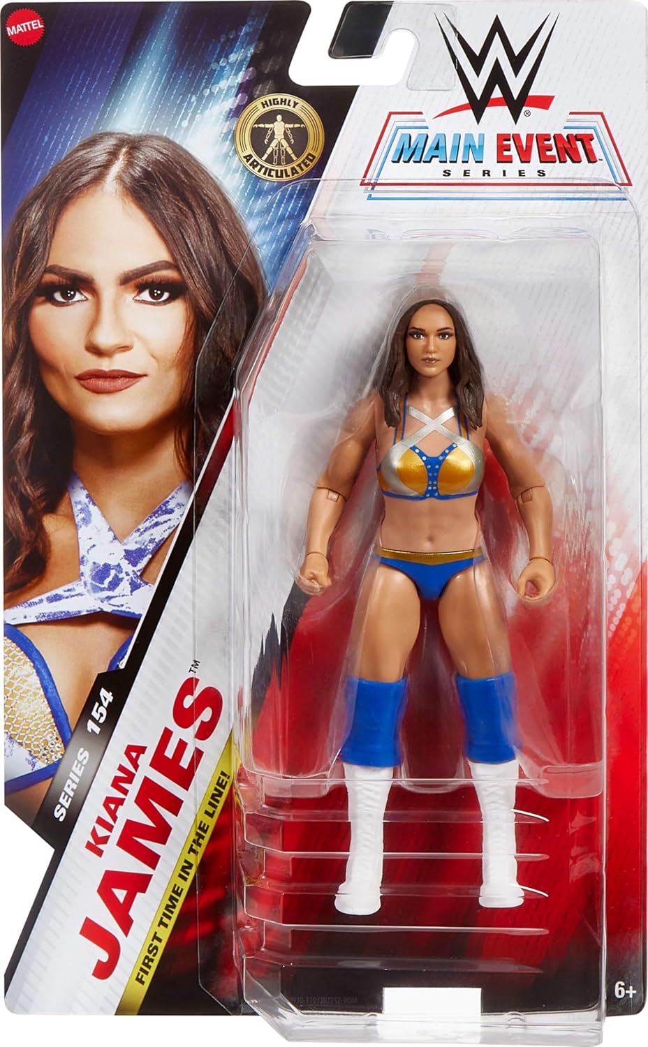 WWE Φιγούρα 17εκ Main Event Series 154 Kiana James (JCV46) - Fun Planet