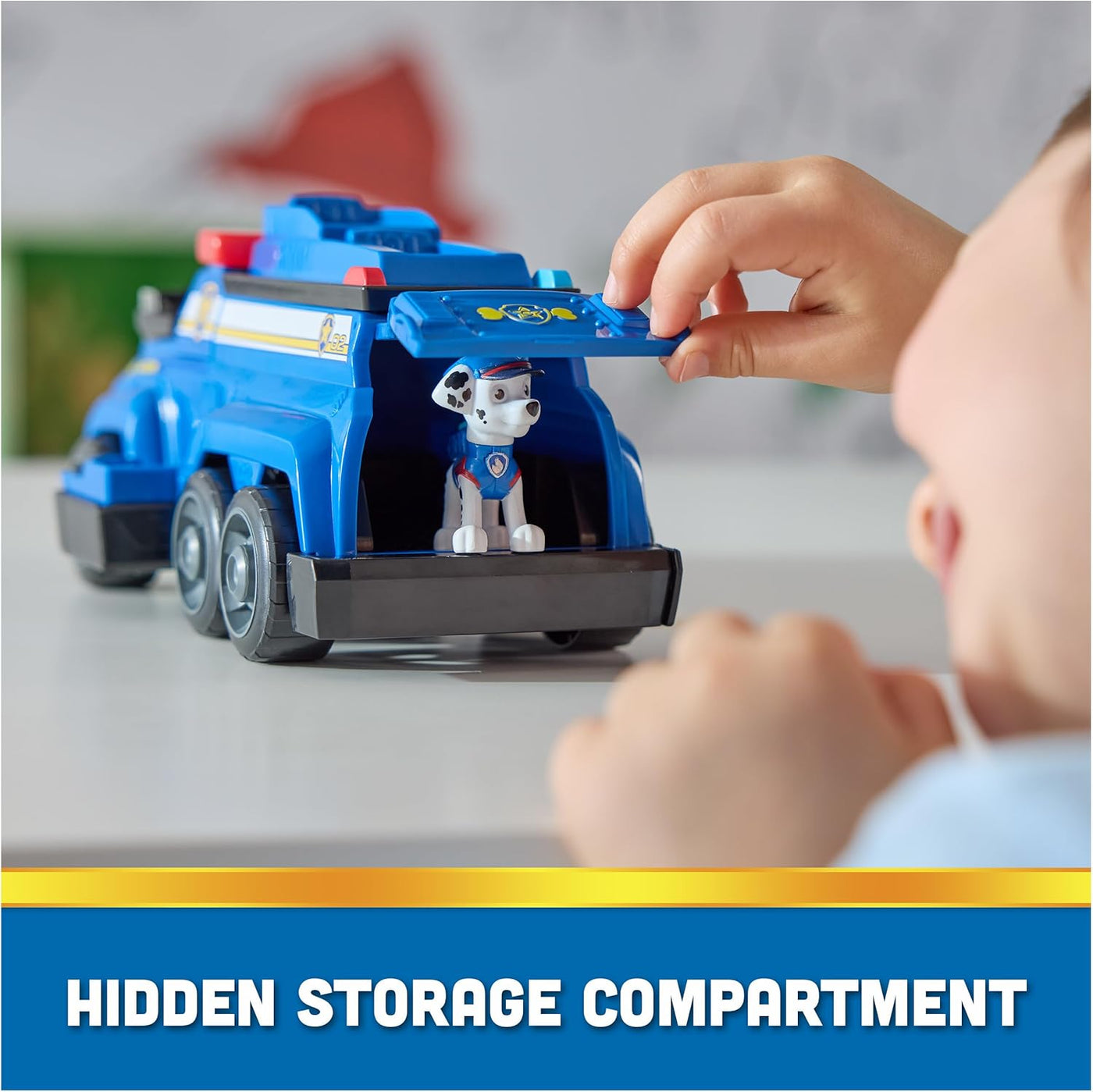 Paw Patrol Chase Team Cruiser Vehicle με 6 Αποκλειστικές Φιγούρες (6070119)