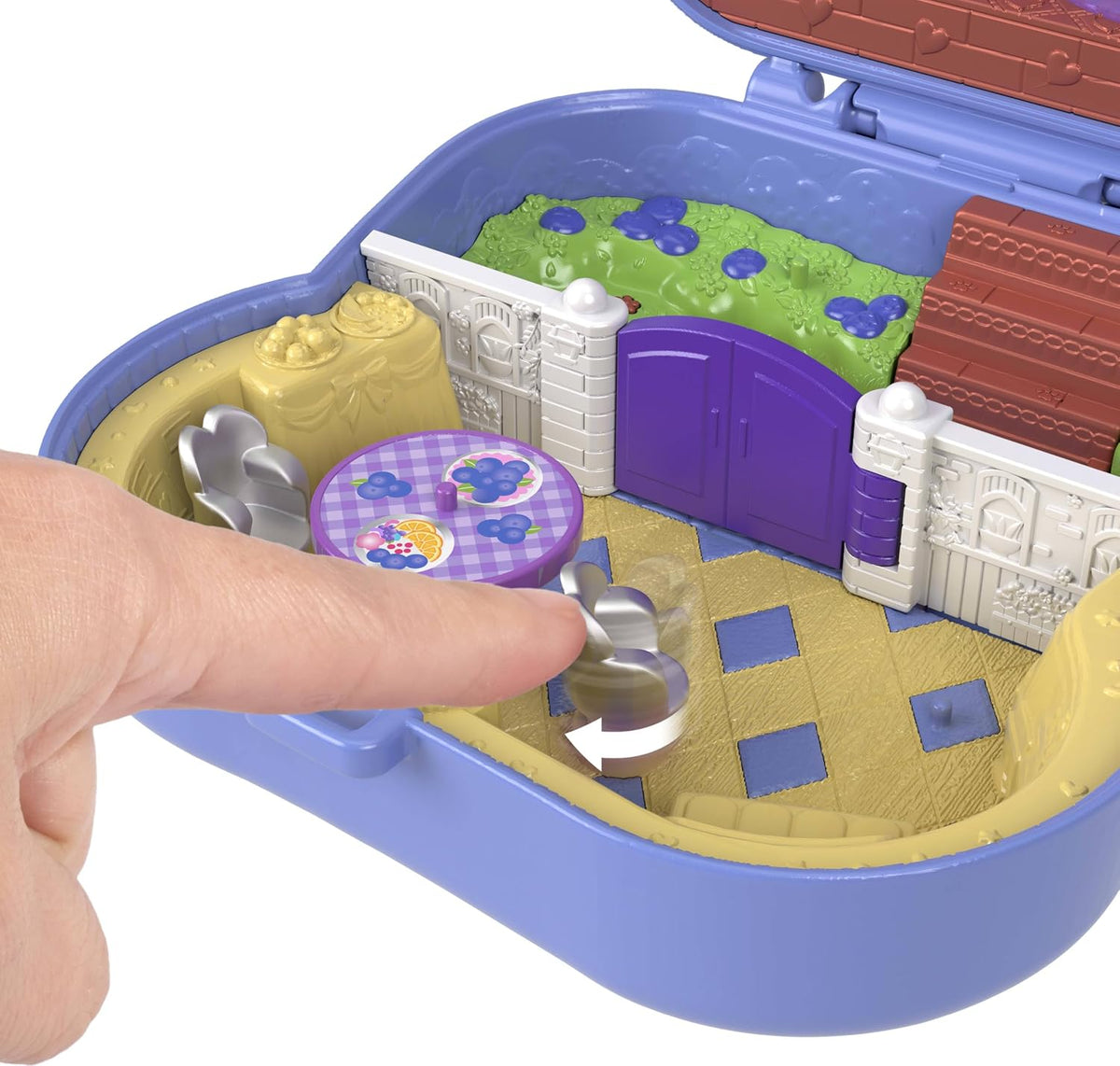 Polly Pocket Polly Mini Ο Κόσμος Της Polly Σετάκια Blueberry Besties Compact (JKC48)