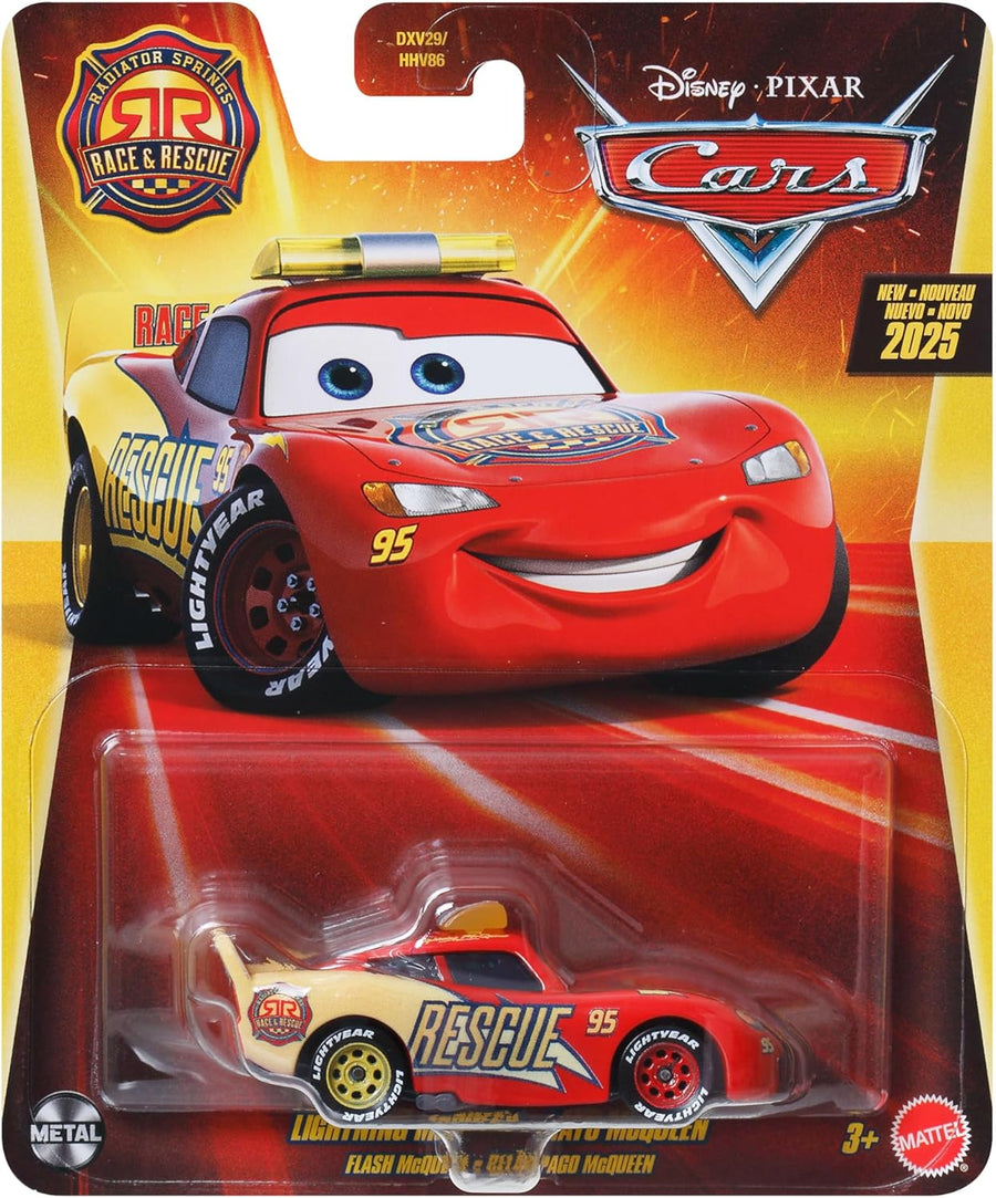 Disney Pixar Cars Αυτοκινητάκια Lightning McQueen Flash McQueen Rayo McQueen (JDG59) - Fun Planet
