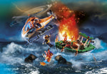 Playmobil City Action Επιχείρηση Πυροσβεστικής - Διάσωση Στη Θάλασσα (70491) - Fun Planet