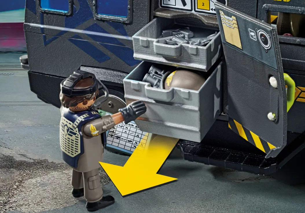 Playmobil City Action Θωρακισμένο Όχημα Ειδικών Δυνάμεων (71144) - Fun Planet