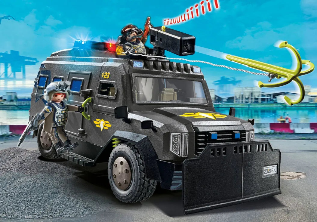 Playmobil City Action Θωρακισμένο Όχημα Ειδικών Δυνάμεων (71144) - Fun Planet
