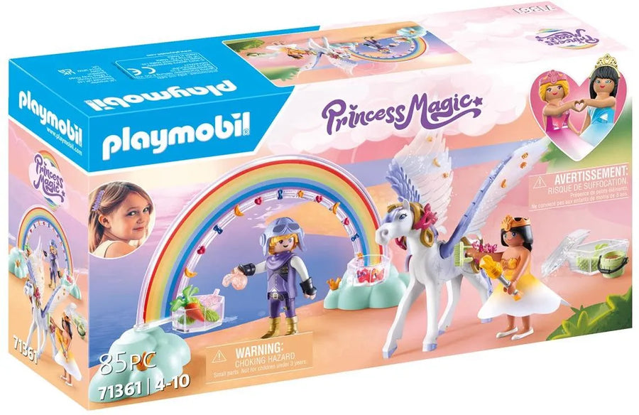 Playmobil Princess Magic Πήγασος Και Πριγκίπισσες Του Ουράνιου Τόξου (71361) - Fun Planet