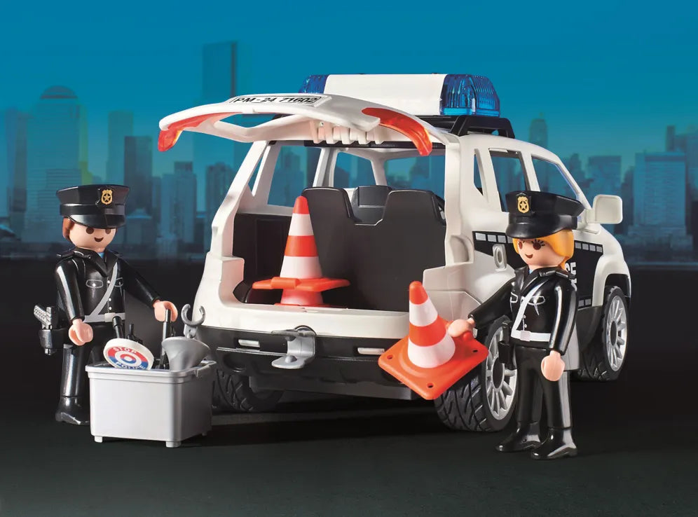 Playmobil Action Heroes Αστυνομικό Τμήμα Με Περιπολικό Και Ελικόπτερο (71602) - Fun Planet