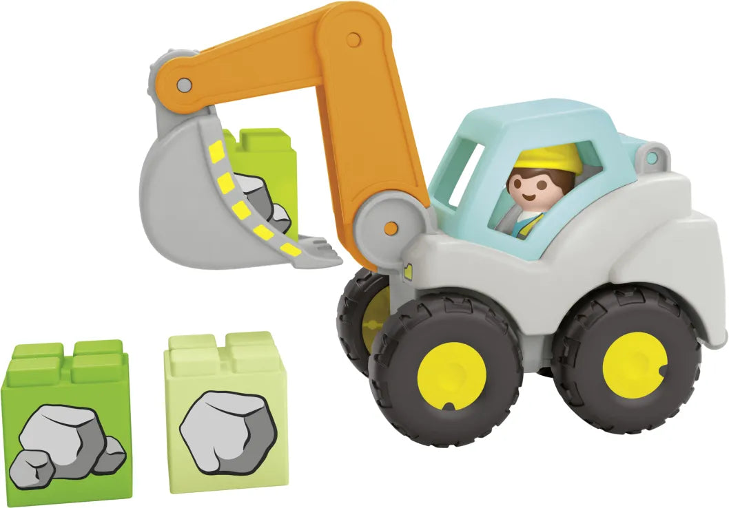 Playmobil Junior Φορτωτής Εκσκαφέας (71684) - Fun Planet