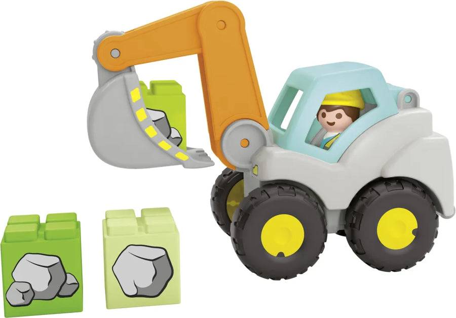 Playmobil Junior Φορτωτής Εκσκαφέας (71684) - Fun Planet