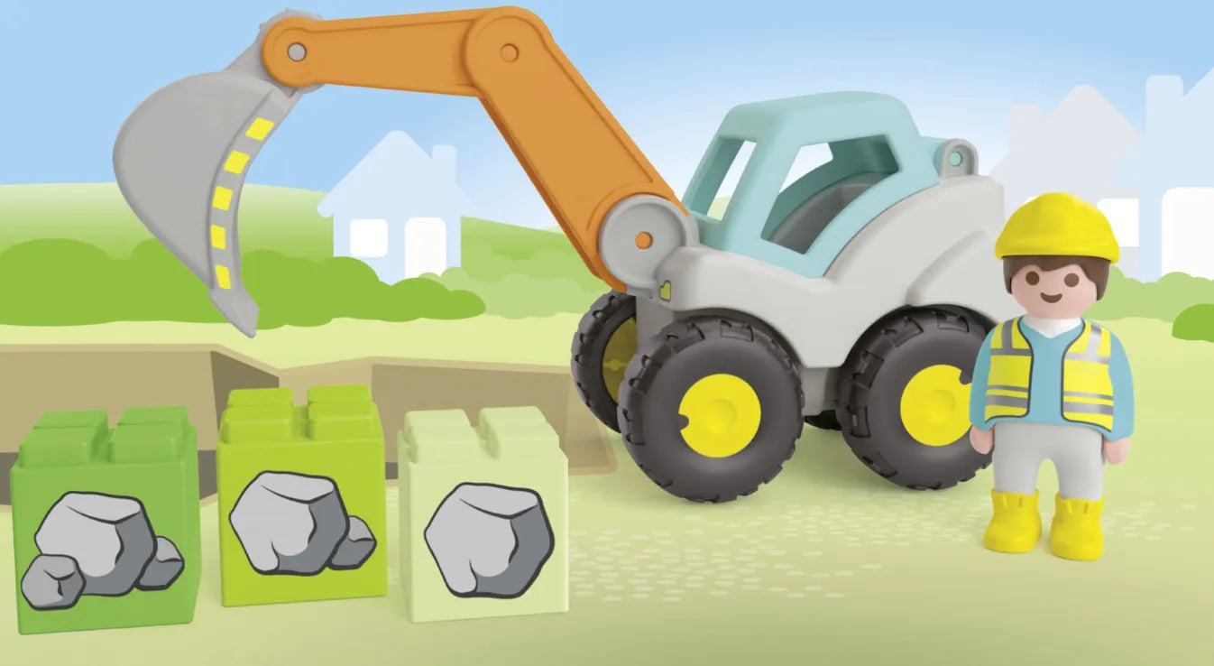 Playmobil Junior Φορτωτής Εκσκαφέας (71684) - Fun Planet