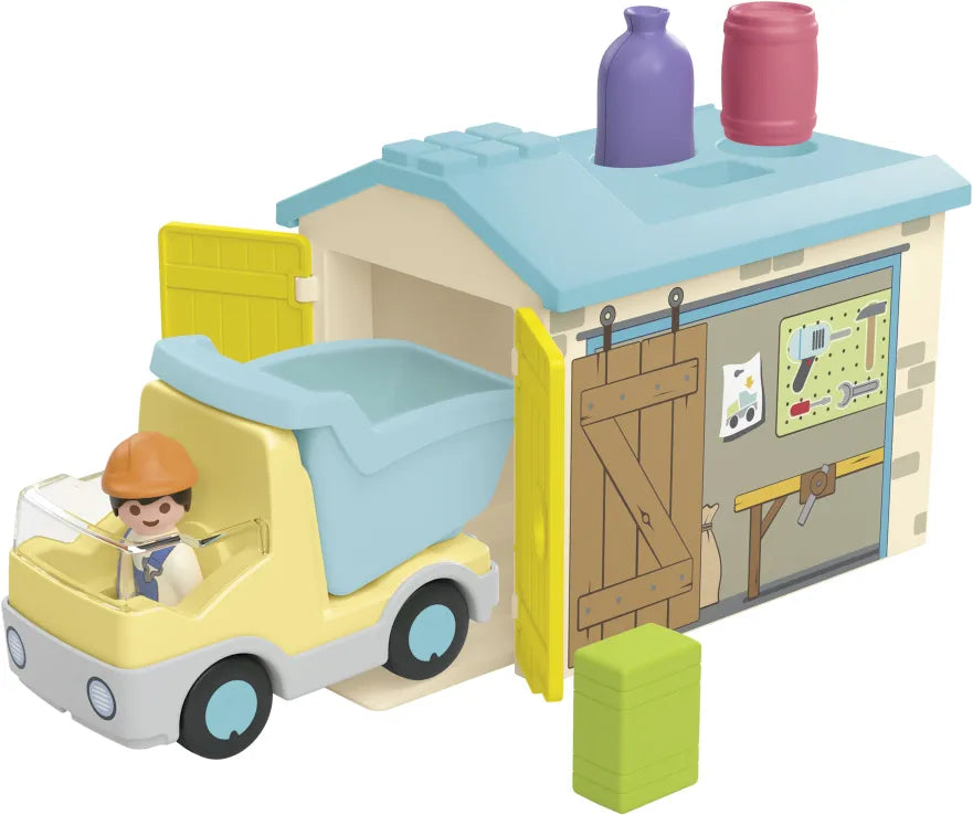 Playmobil Junior Φορτηγό Με Γκαράζ (71686) - Fun Planet