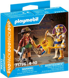 Playmobil History Duo Pack Κυνηγός Θησαυρού & Μούμια (71796)