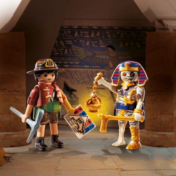 Playmobil History Duo Pack Κυνηγός Θησαυρού & Μούμια (71796) - Fun Planet
