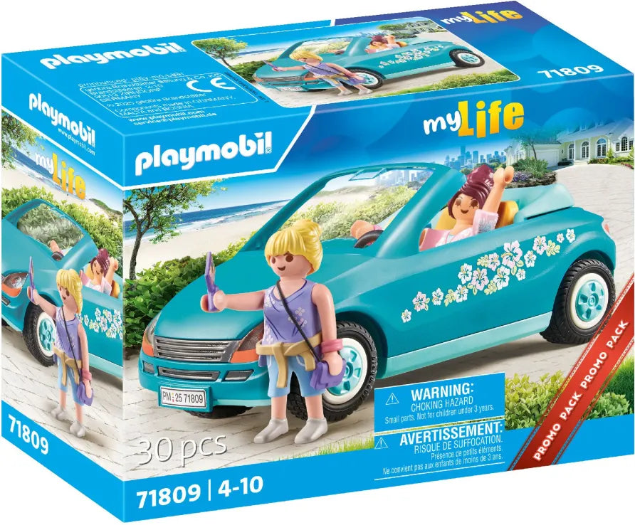 Playmobil My Life Βόλτα Με Κάμπριο Αυτοκίνητο (71809) - Fun Planet