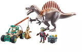 Playmobil Dinos Επίθεση Σπινόσαυρου Στο Εξερευνητικό Όχημα (71820)