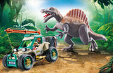 Playmobil Dinos Επίθεση Σπινόσαυρου Στο Εξερευνητικό Όχημα (71820)